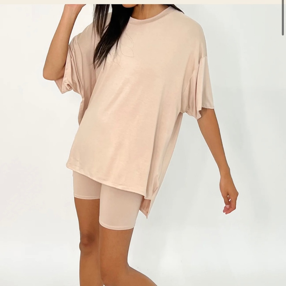 COPY - New Talulah Novi Tee Shorts Set Sand L
